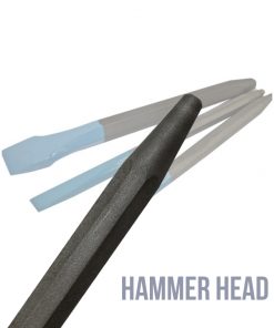 Alternative view of Al-Orr Marble Masonry Chisel Hammer Head (Tungsten Tipped)