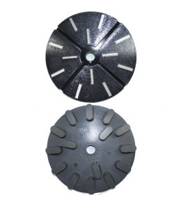 250mm Diamond Plates "Hook & Loop" Backed