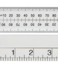 Alternative view of Folding Rule White ABS Plastic 1 Metre / 39in