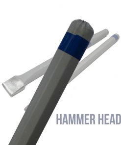 Alternative view of Faulds Marble Heavy Duty Masonary Chisel Hammer Head 12" Long (Tungsten Tipped)