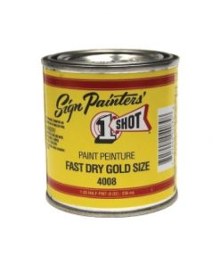 One Shot Fast Dry Gold Size