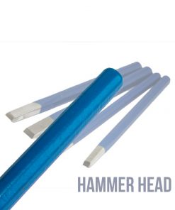 Alternative view of Faulds Granite Lettering Chisel Hammer Head (Tungsten Tipped)