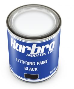 Harbro Black Lettering Paint