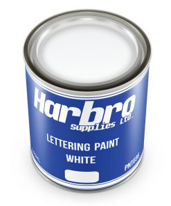 Harbro White Lettering Paint