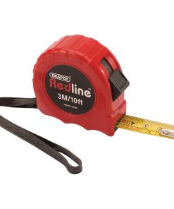 Draper Redline Metric/Imperial Measuring Tape, 3m/10ft