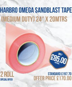 OMEGA Sandblast Vinyl - 2 Rolls
